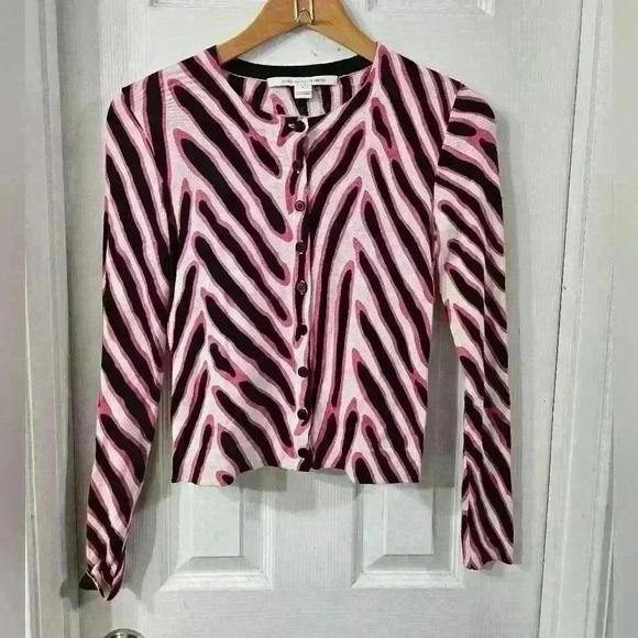 Diane Von Furstenberg IBIZA Cardigan Sweater - Picture 2 of 8